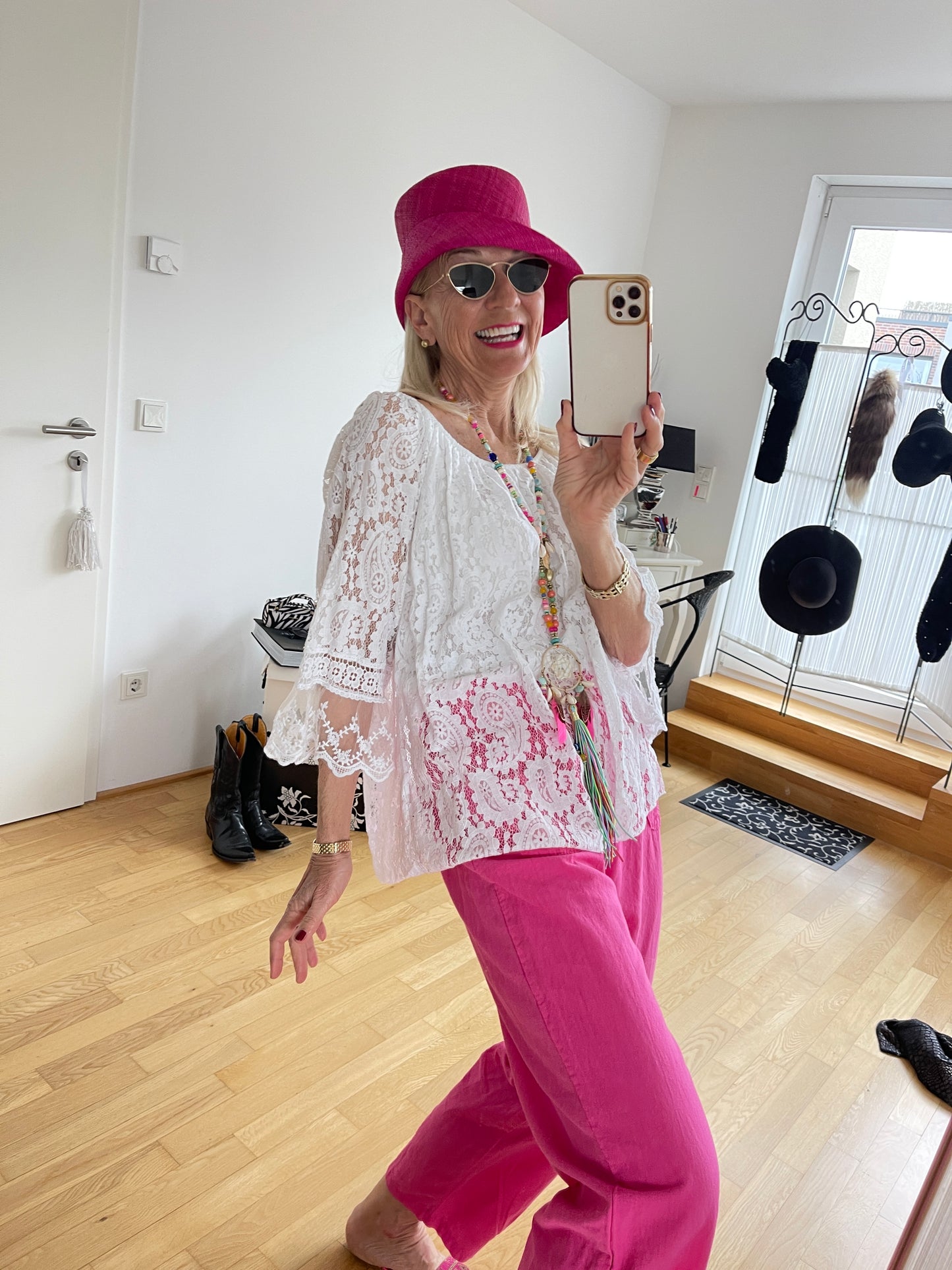 Oberteil DIANA white €79,90; ein Fashion-Spitzentraum