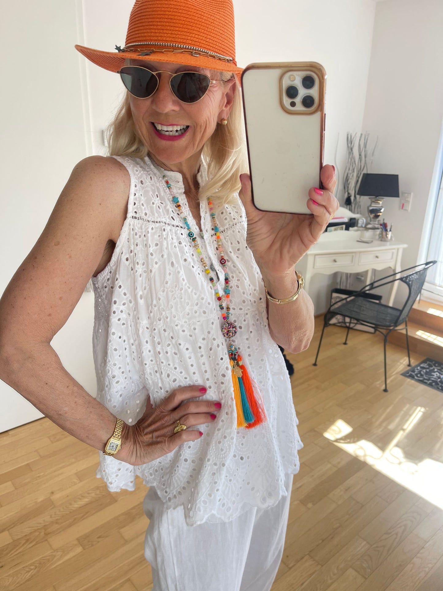Oberteil STYLE white €59,90, so ein hübsches, luftiges Modell