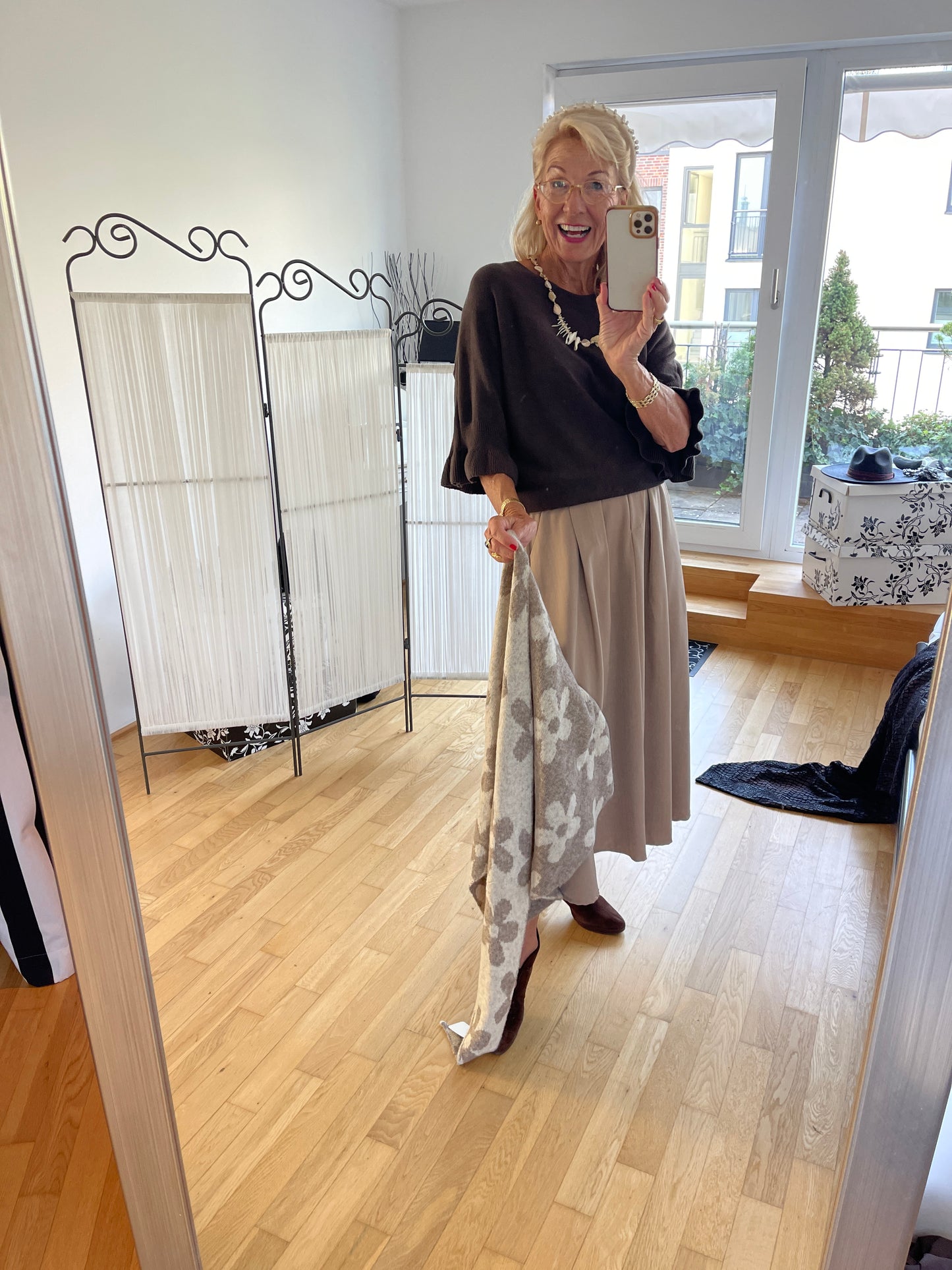 Pullover COLETTE schoko €69,90; edel, schick und so kuschelig