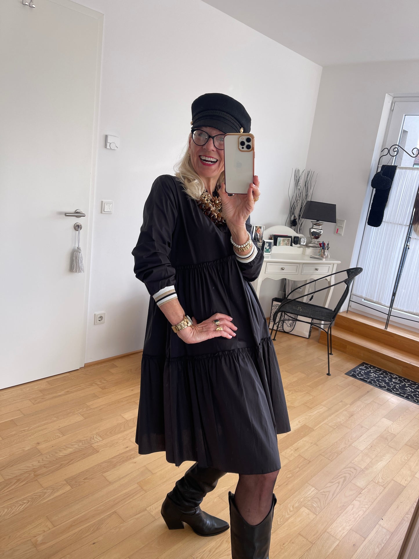 Kleid CAMPIONE black; SPRING-OFFER jetzt €49,90 statt €99,90… super schönes, vielseitiges Allroundkleid