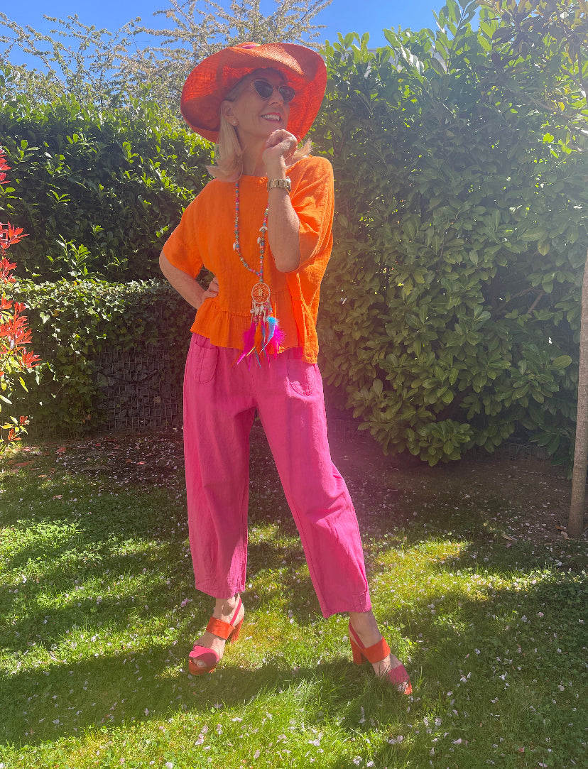 Hose PEGGY Gr.XXL pink €69,90; geniales Modell mit Wohlfühlgarantie