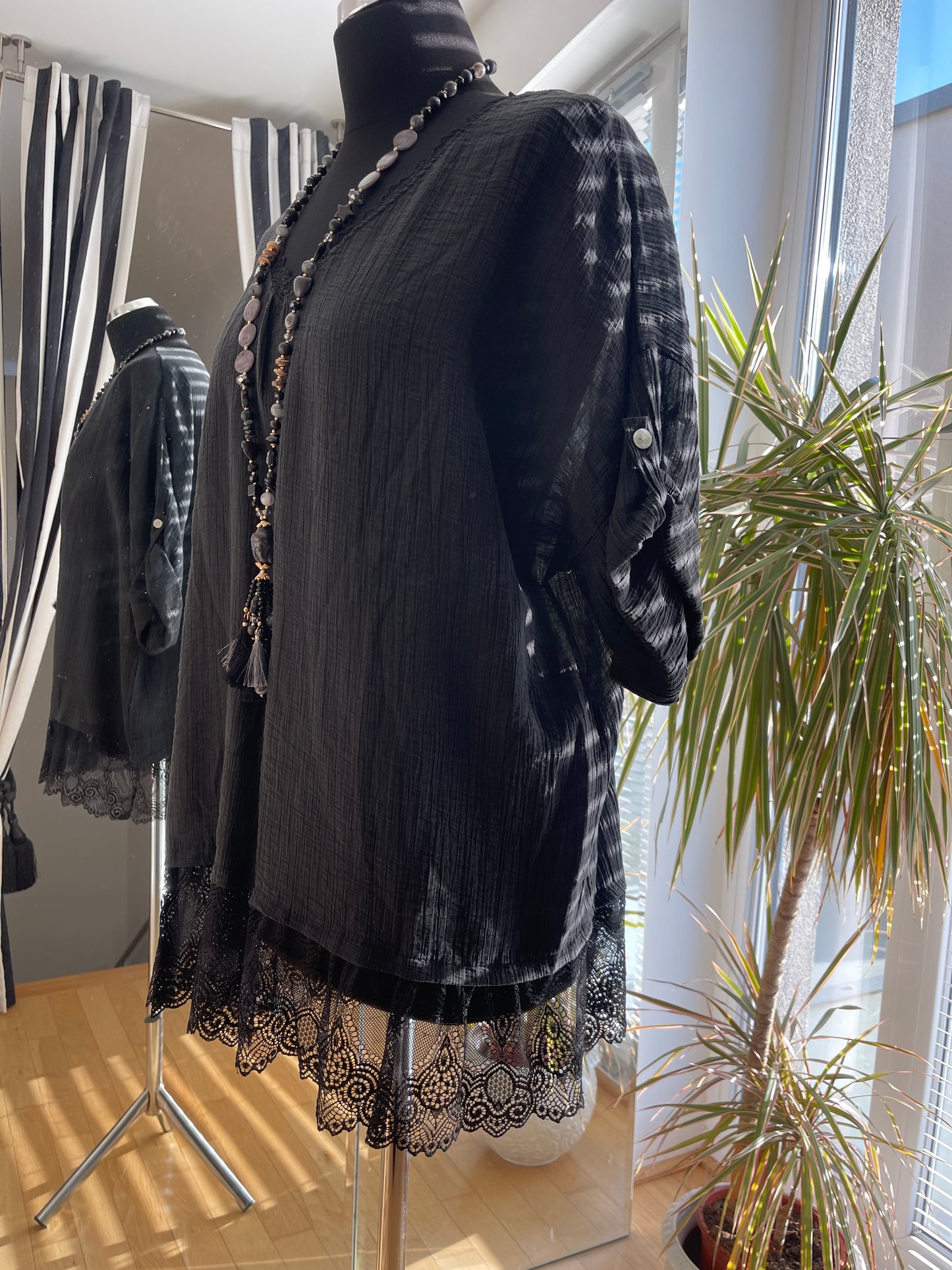 Tunika HELEN black; im Outlet €39,90 statt €69,90 .. so herrlich luftig