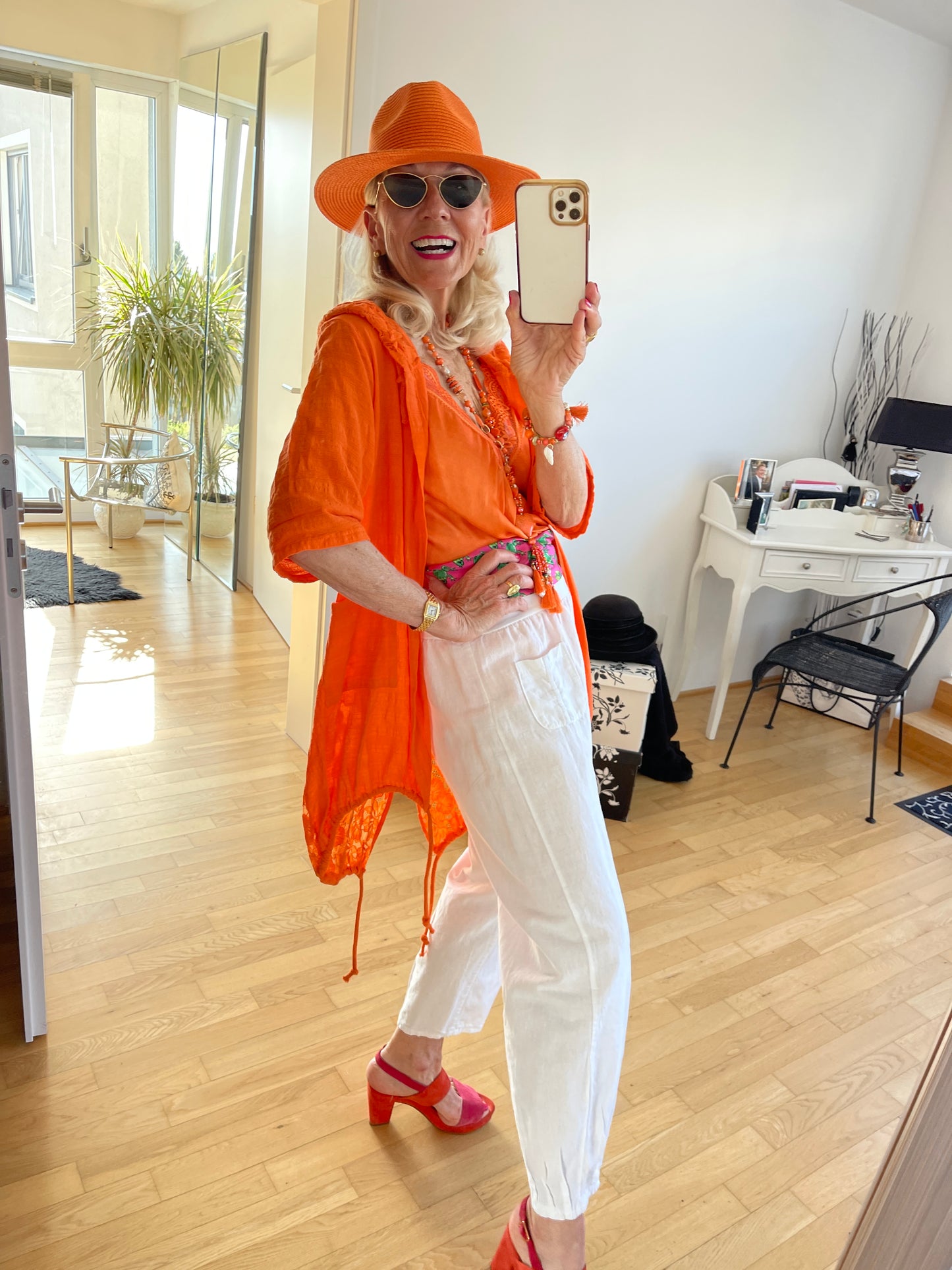 Jacke MIA orange €89,90, super schick und extravagant