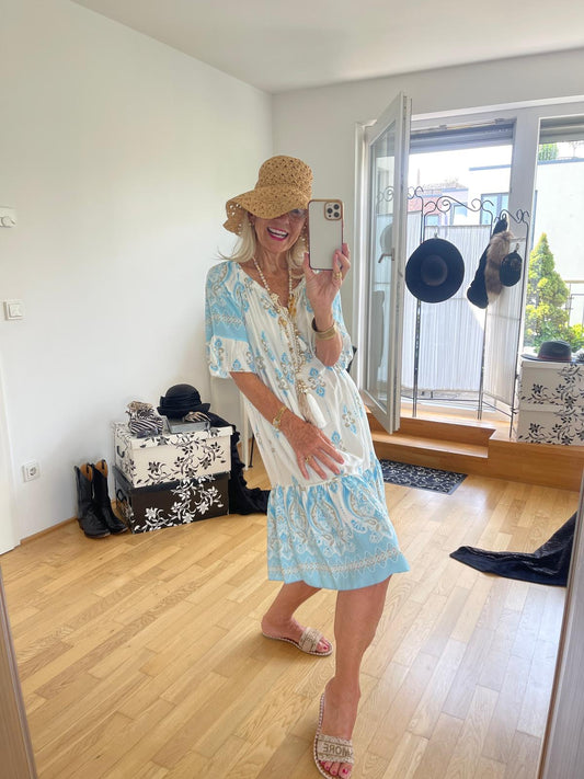 Kleid PALMA €79,90; so schön leicht und sommerlich
