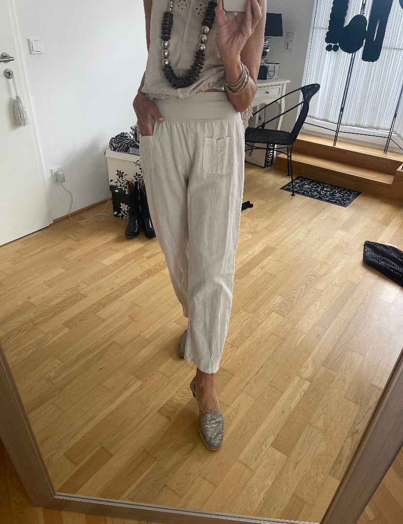 Hose PEGGY beige XXXL €69,90; geniale Hose mit Wohlfühlgarantie