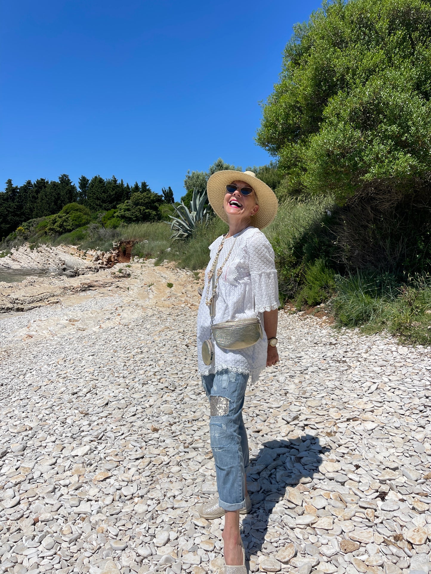 Tunika MELLY, im Summer-Sale jetzt €69,90 statt €99,90, bezaubernde Tunika in mediterranem Look
