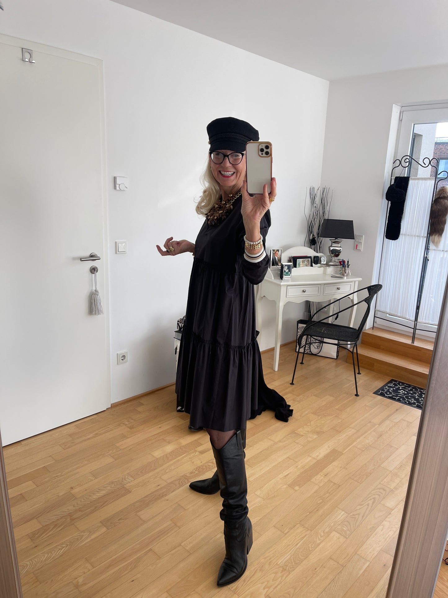 Kleid CAMPIONE black; €79,90… super schönes, vielseitiges Allroundkleid, perfekt für den Übergang