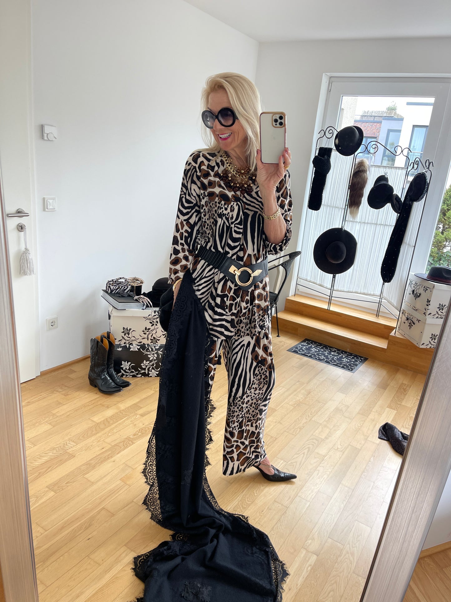 Oberteil/Tunika Eva €79,90; aktueller Style und Look, perfekt für den Übergang