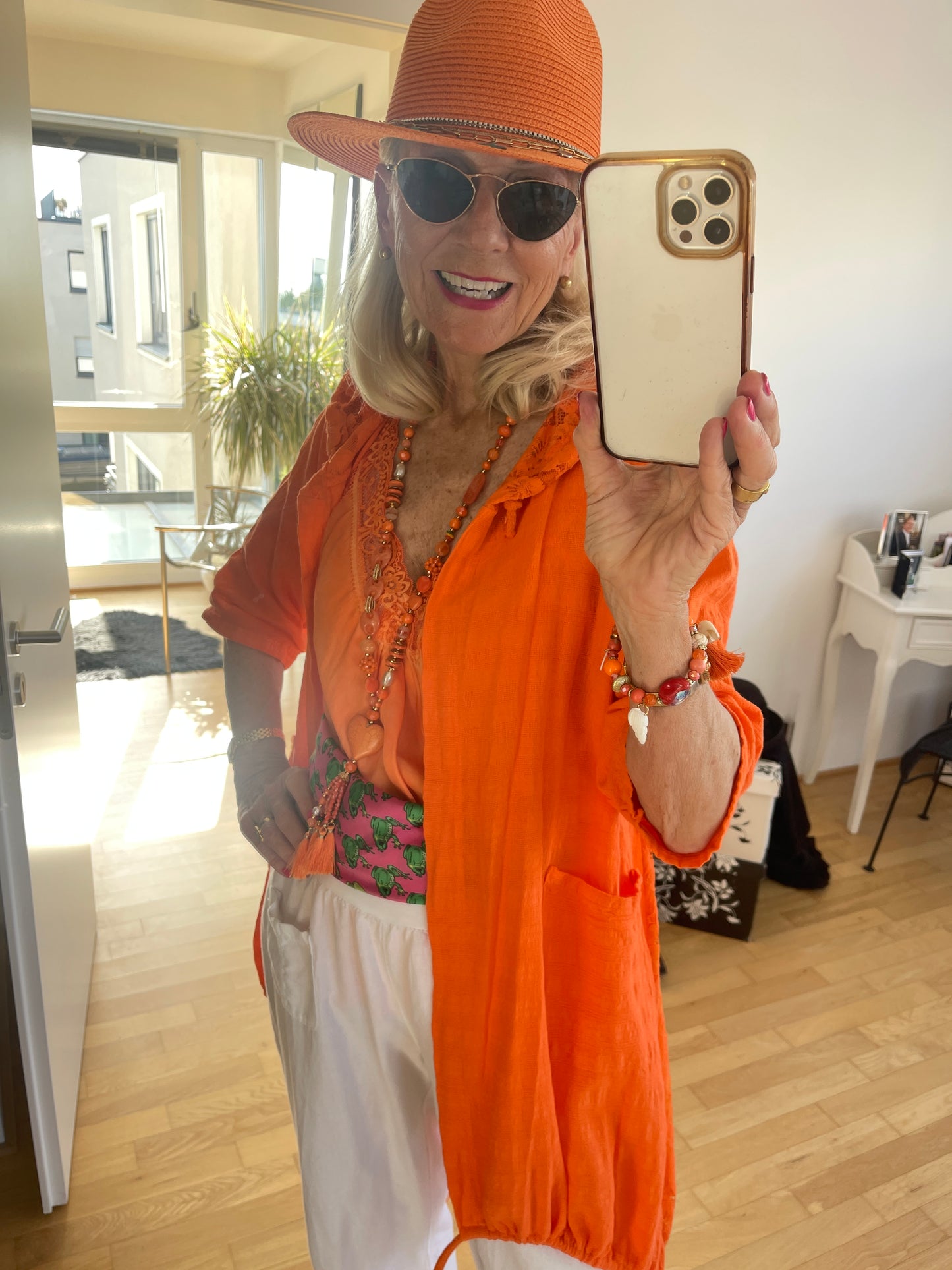 Jacke MIA orange €89,90, super schick und extravagant