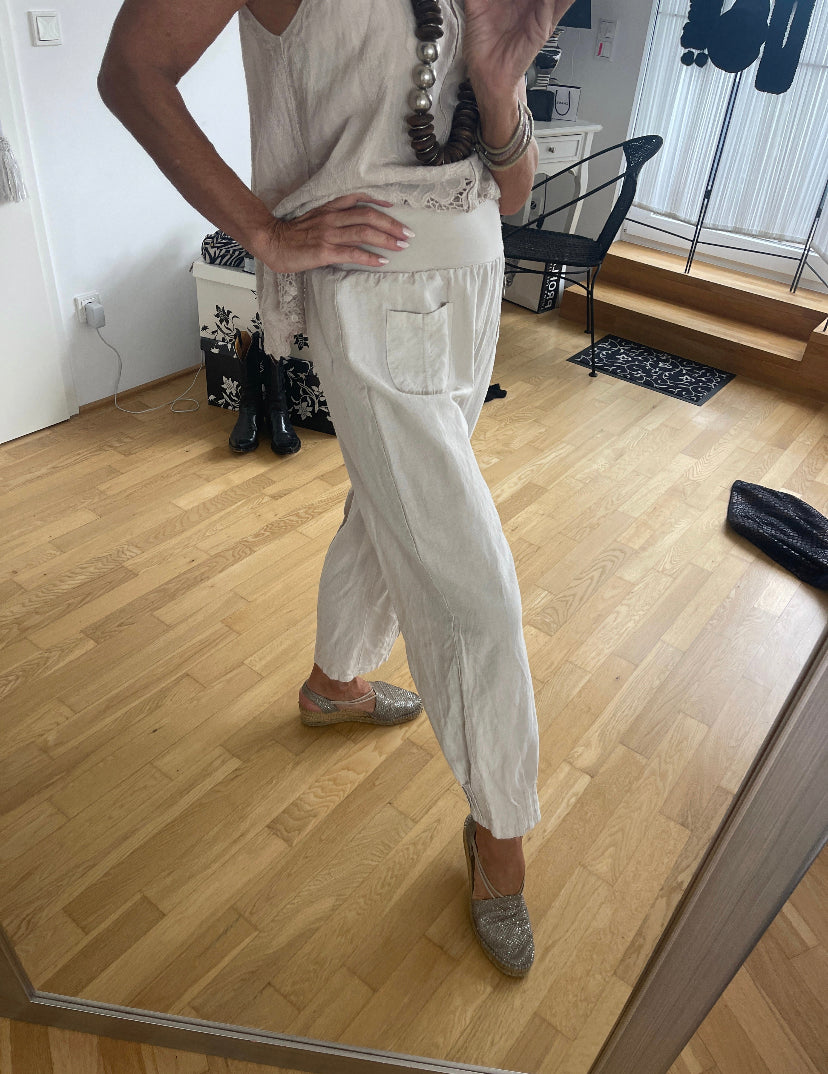 Hose PEGGY beige XXXL €69,90; geniale Hose mit Wohlfühlgarantie