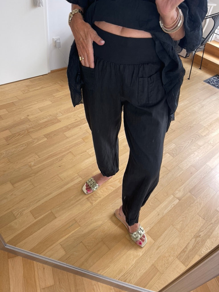 Hose PEGGY schwarz Gr. XXXL €49,90 im SUPER-SUMMER-SALE
