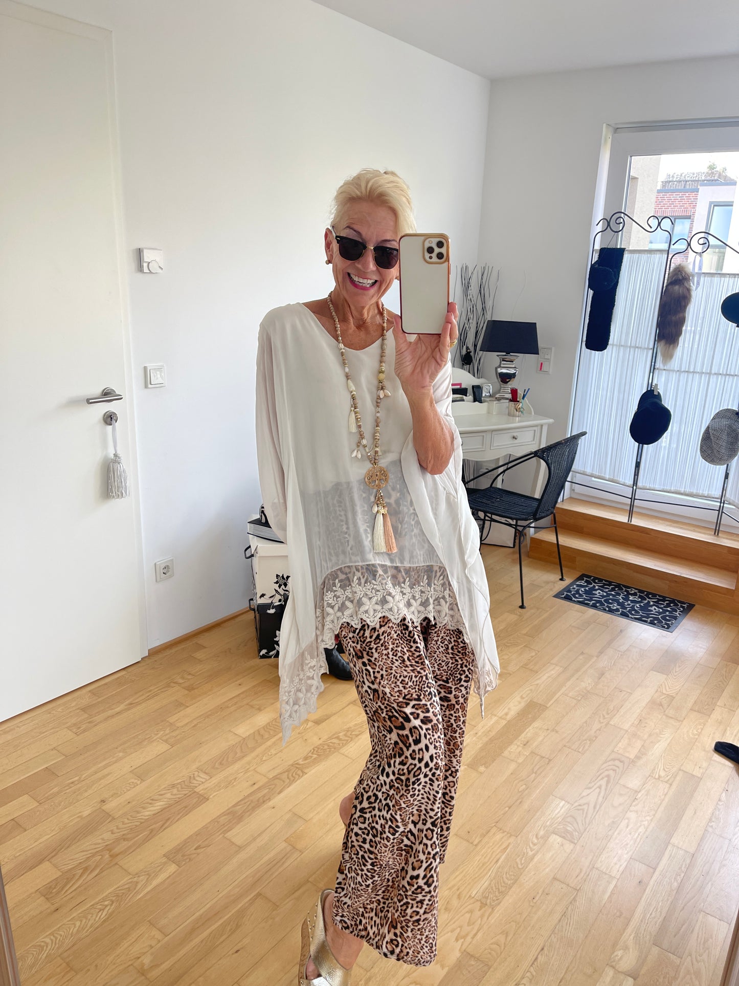 Tunika CARMEN beige; €99,90 edel, leicht.. perfekt für sooo viele Gelegenheiten