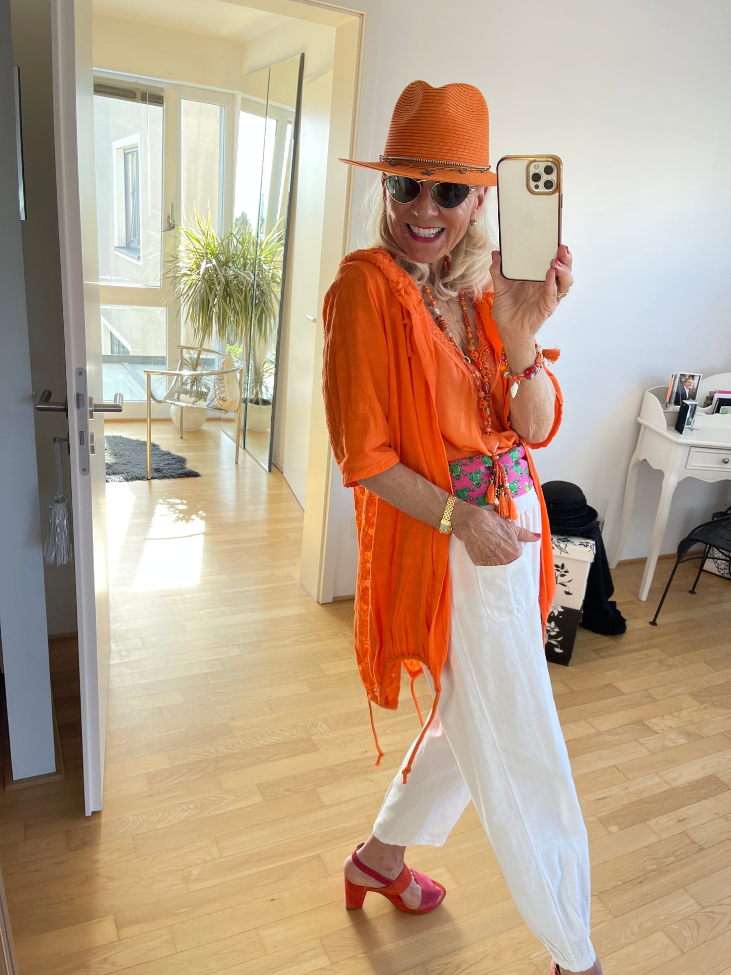 Jacke MIA orange €89,90, super schick und extravagant