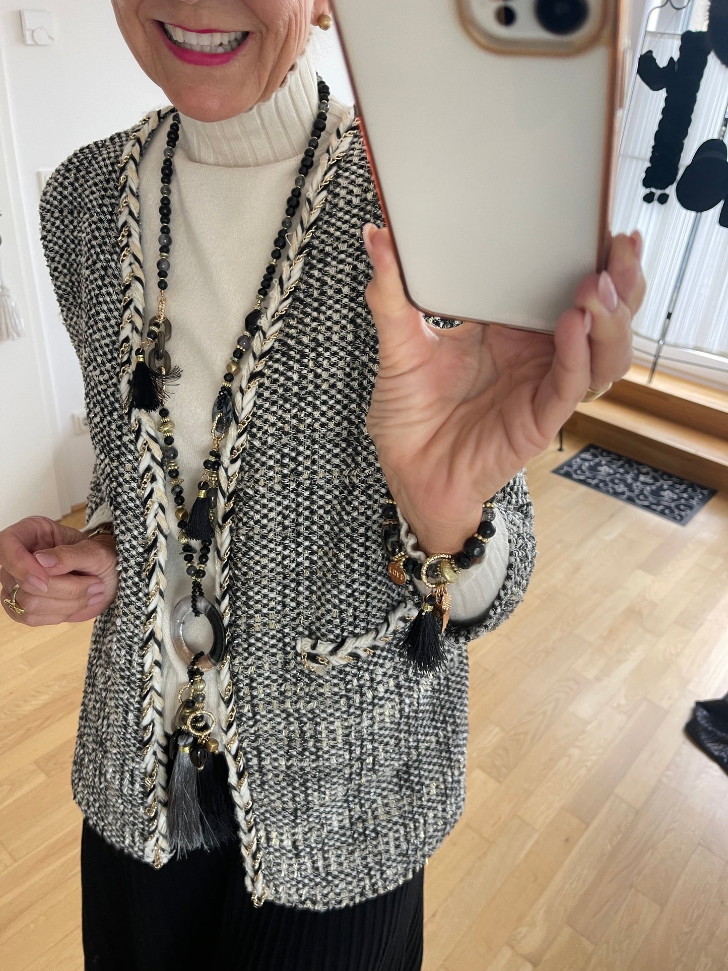 Jacke MASCHA jetzt €99,90; total schicker Strickblazer, perfekt kombinierbares Modell