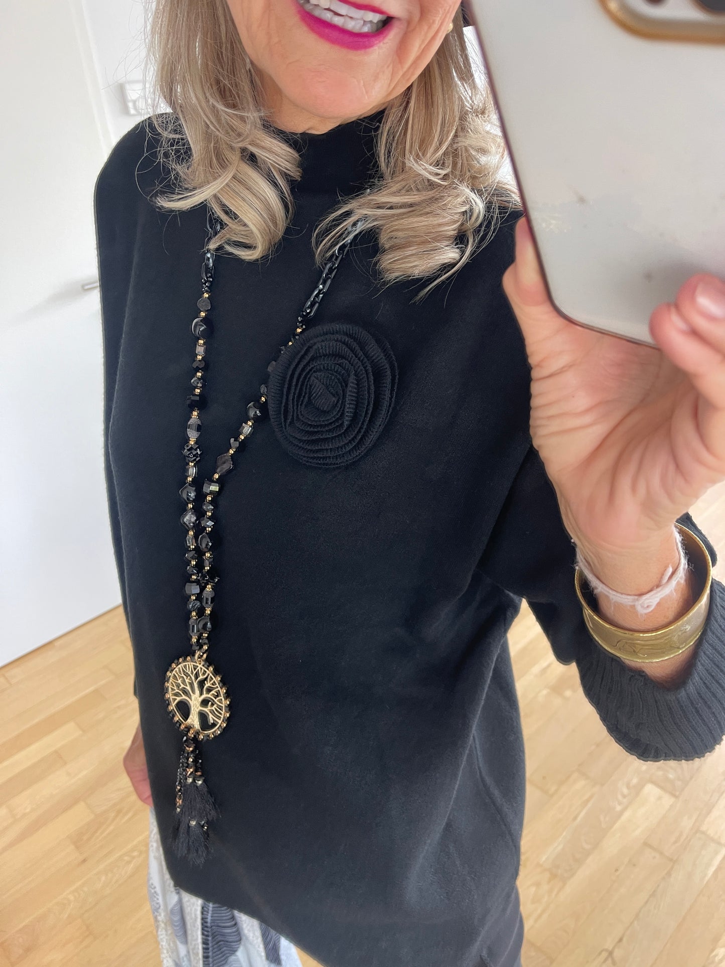 Oberteil MELANIA black €89,90; lässig, edel und herrlich angenehm