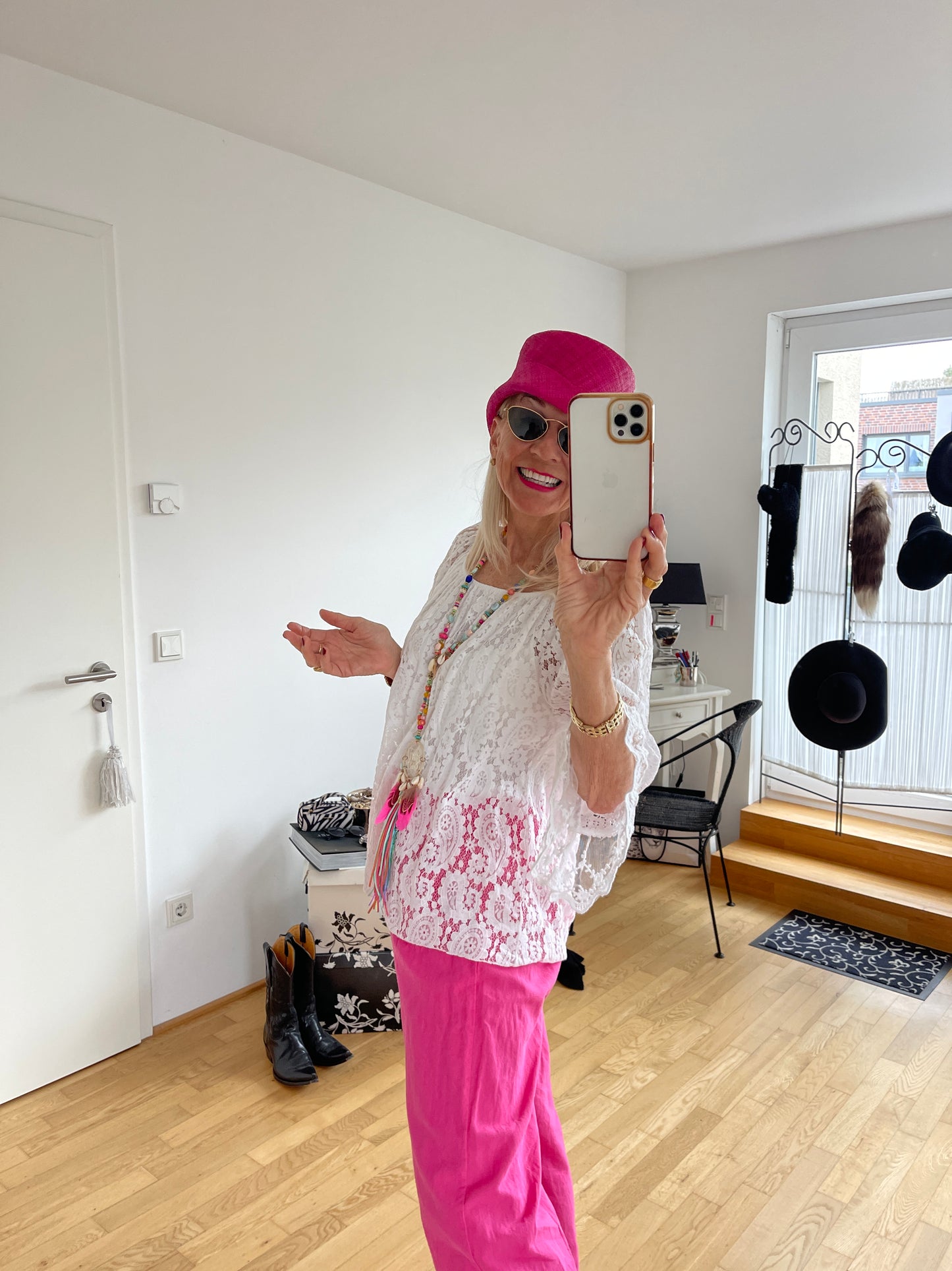 Oberteil DIANA white €79,90; ein Fashion-Spitzentraum