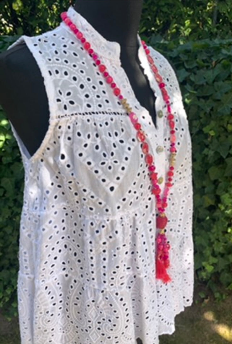 Kette BUDDHA pink jetzt €29,90 statt €49,90 im Super-Summer-Sale