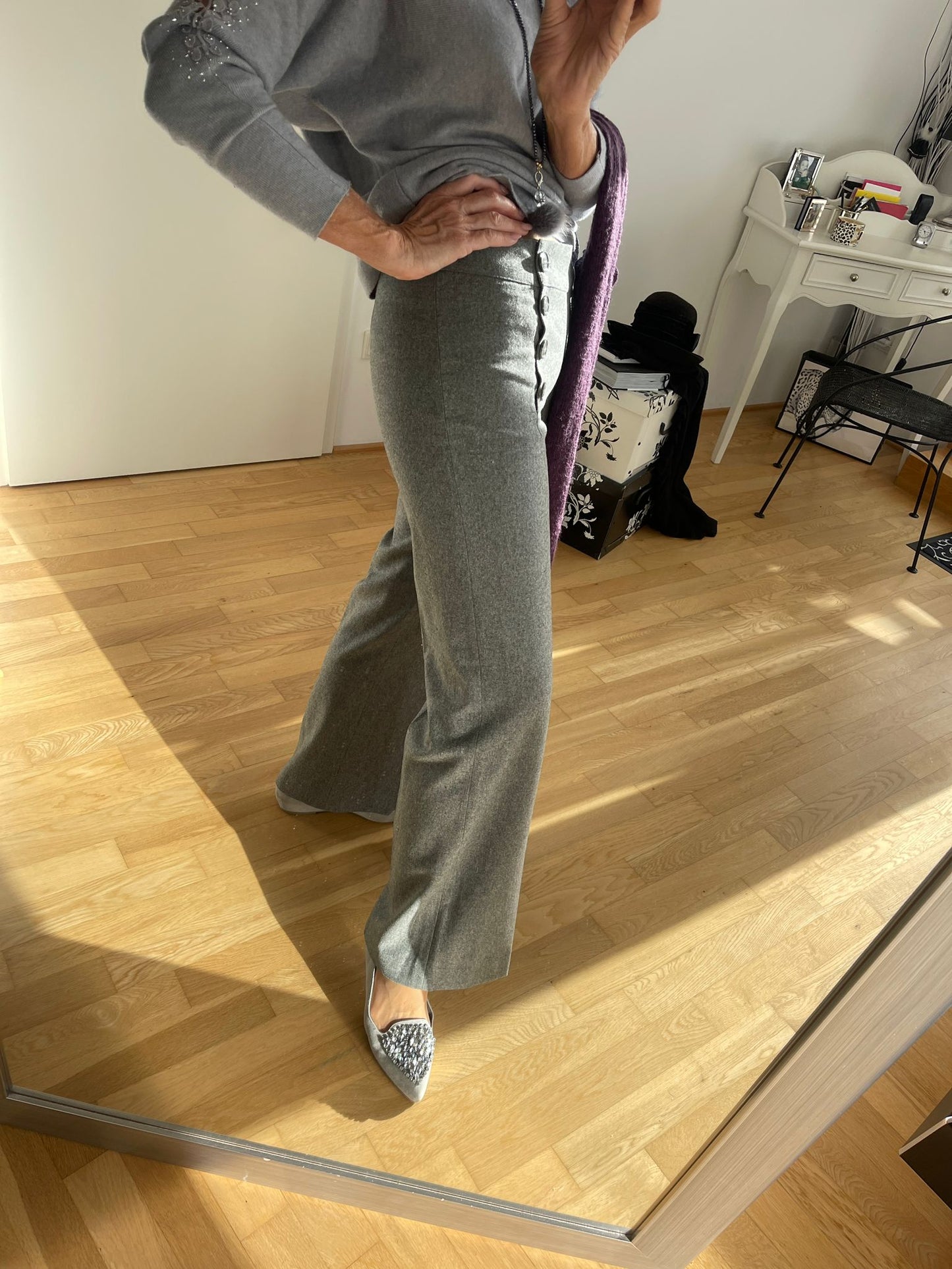 Hose Noon grey Gr.36/38 €99,90