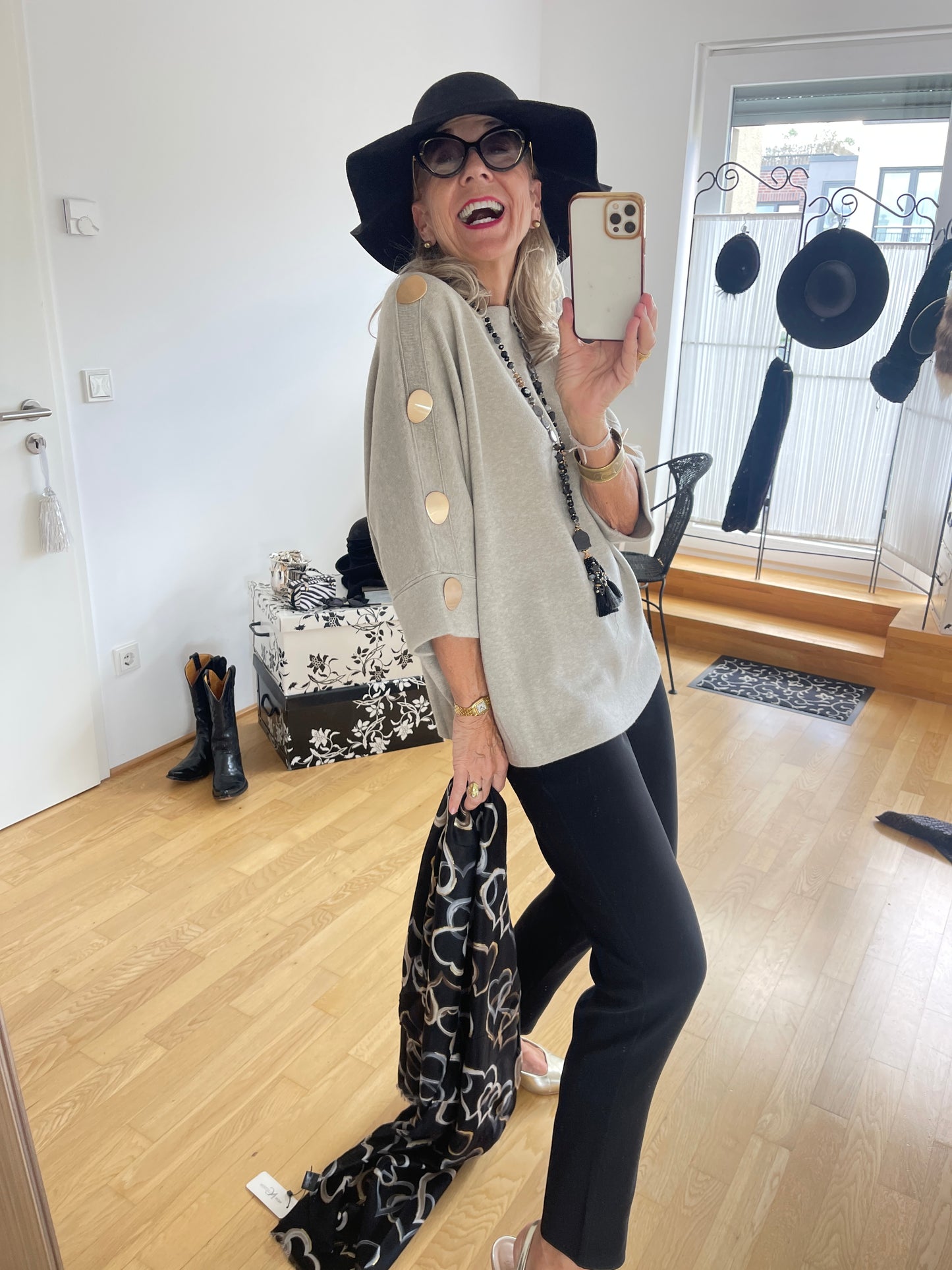 Oberteil SOLITÄR beige €89,90, edel, stylisch, extravagant & perfekt auch für größere Größen