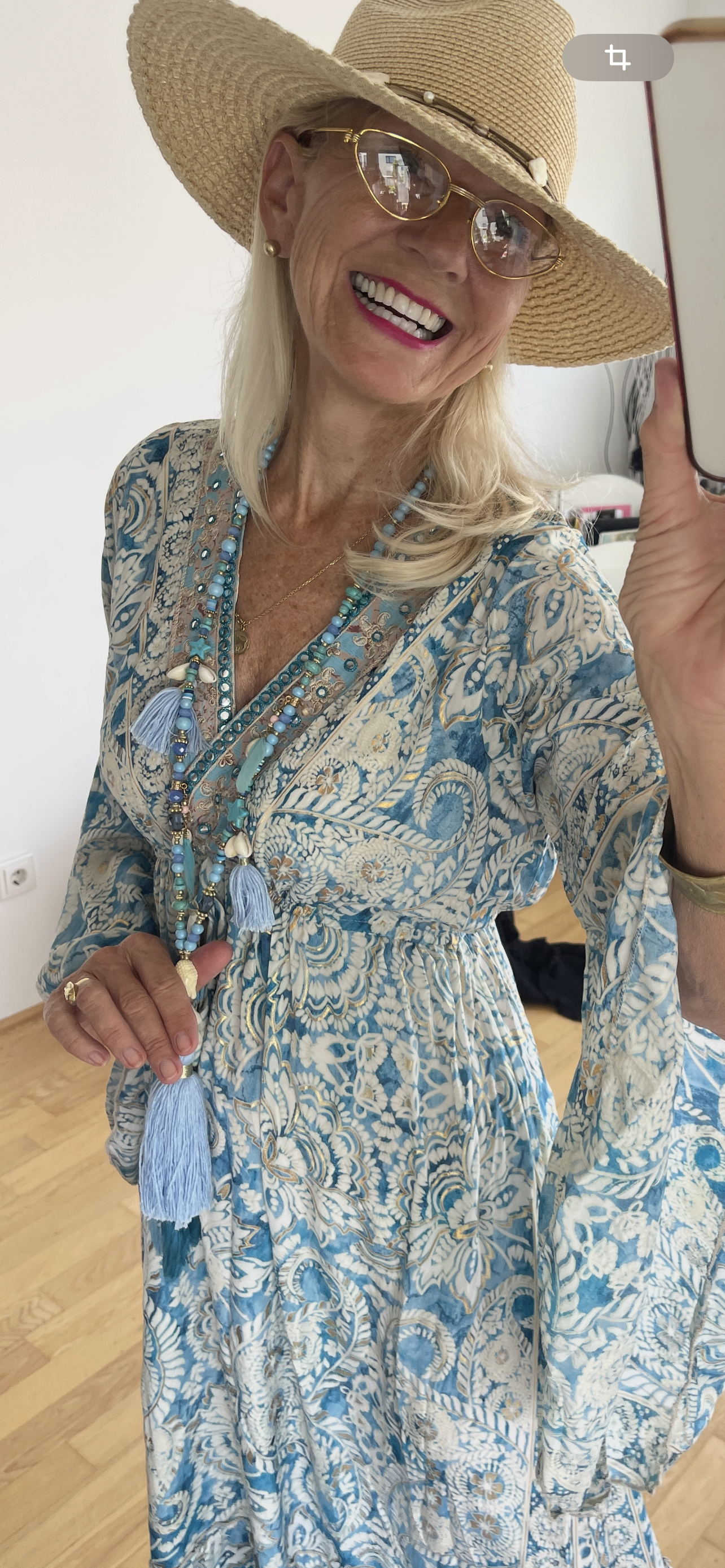 Kette BURMA blue; jetzt €29,90 statt €49,90 im Super Summer Sale