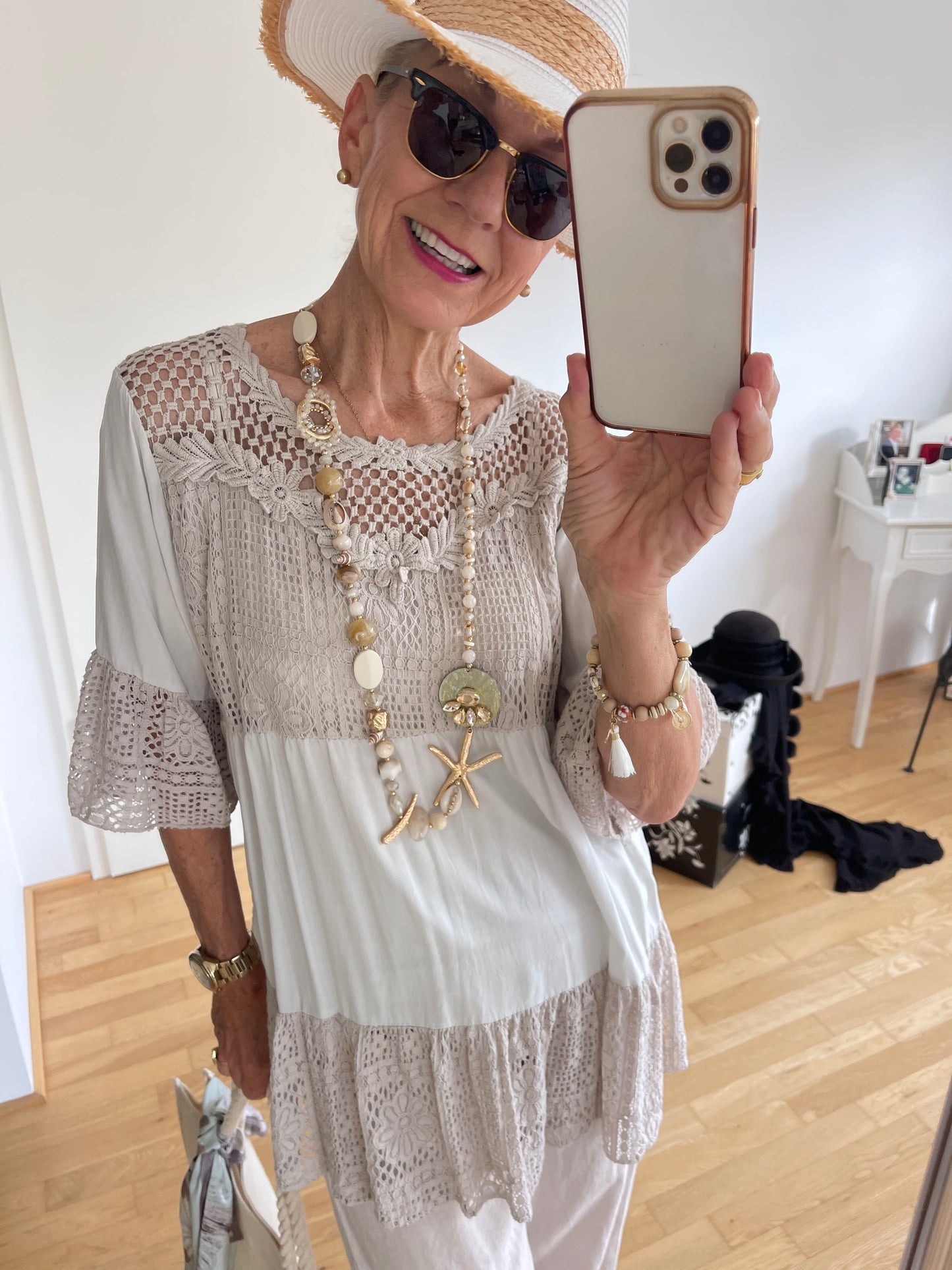 Tunika LIDO beige; €69,90 … wunderbar luftig und herrlich angenehm