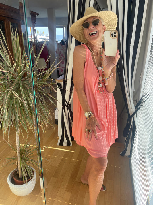 Kleid BURMA lachs; €69,90 Super Summer-Style