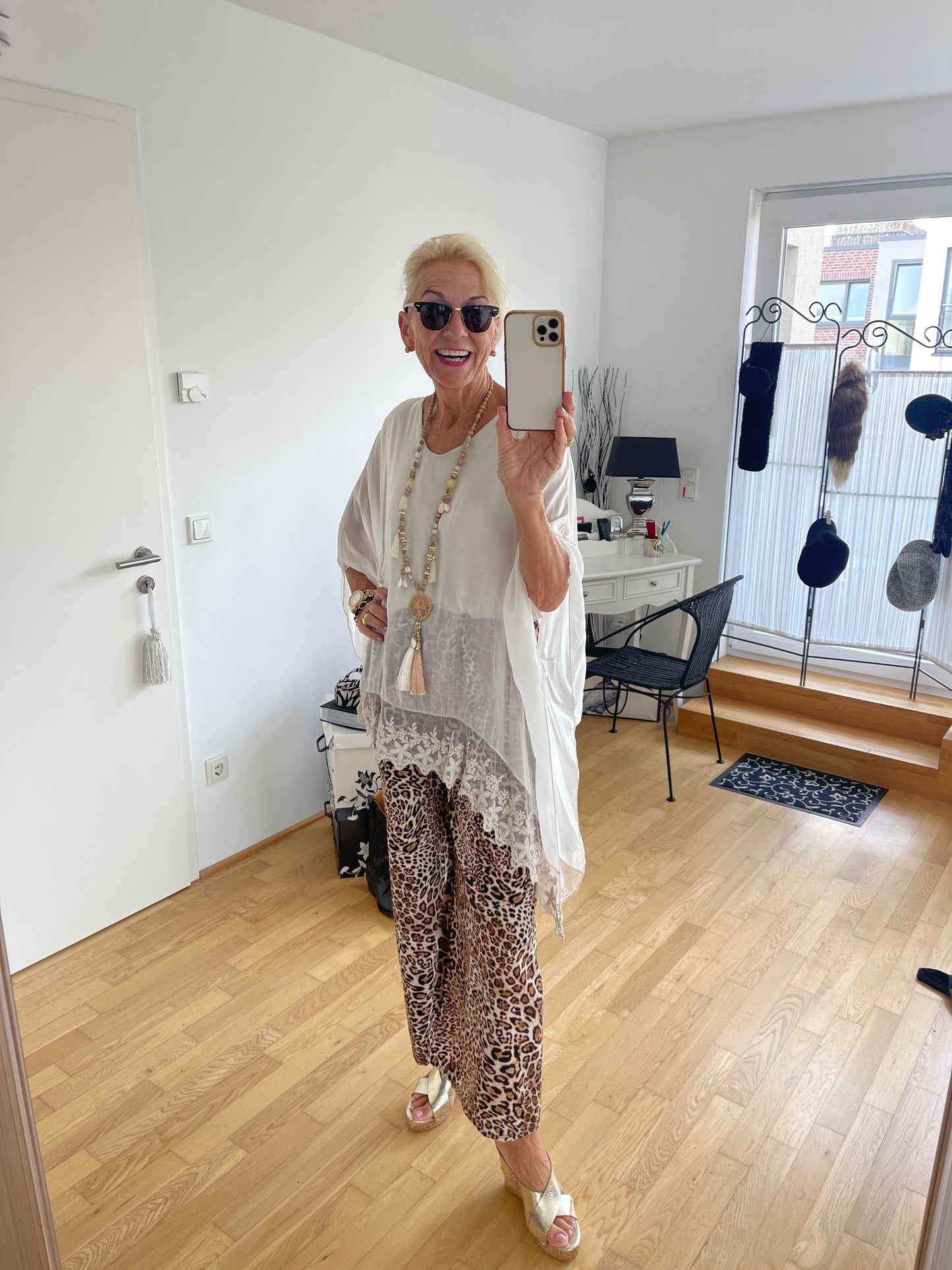 Tunika CARMEN beige; €99,90 edel, leicht.. perfekt für sooo viele Gelegenheiten