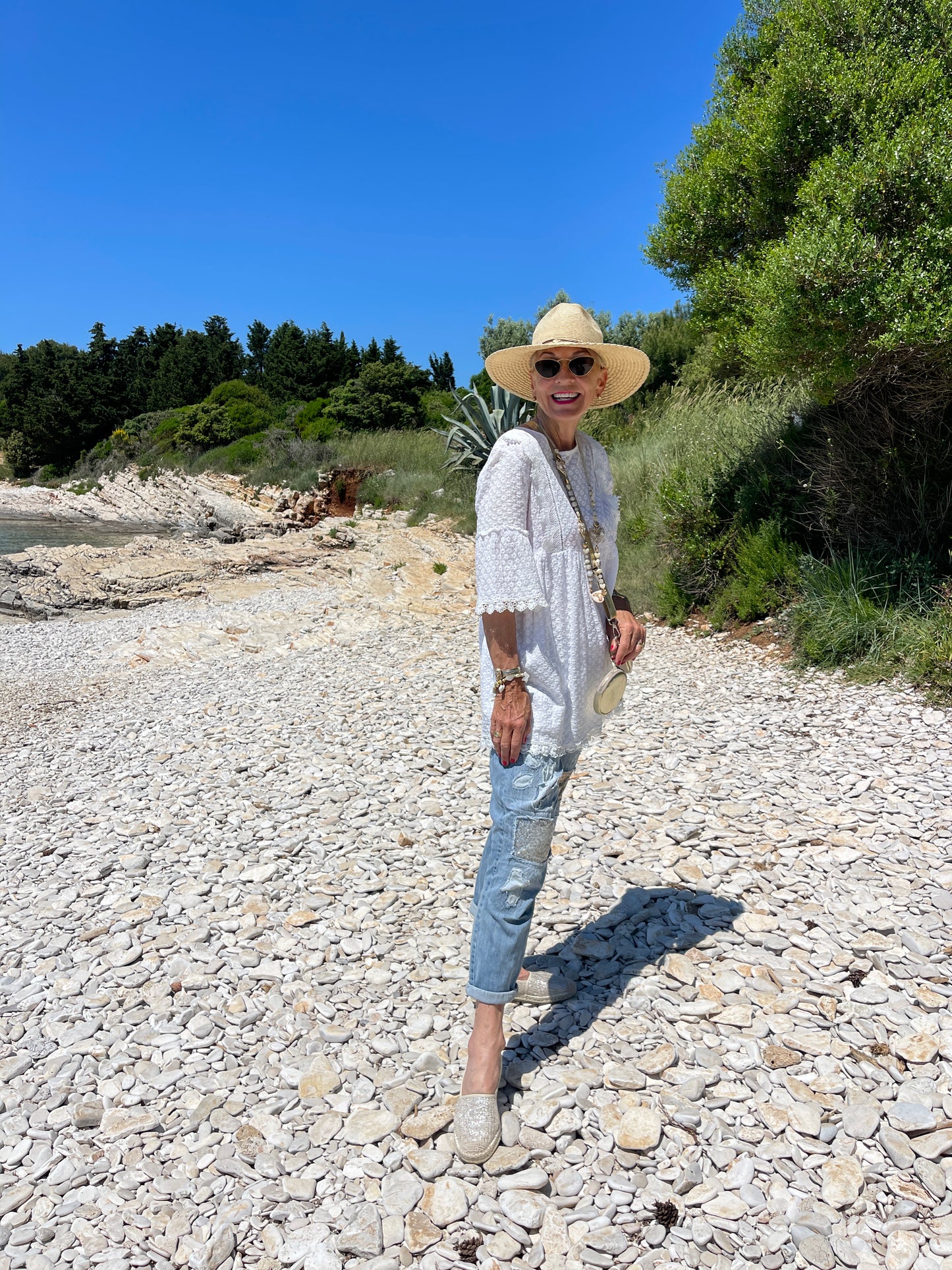 Tunika MELLY, im Summer-Sale jetzt €69,90 statt €99,90, bezaubernde Tunika in mediterranem Look