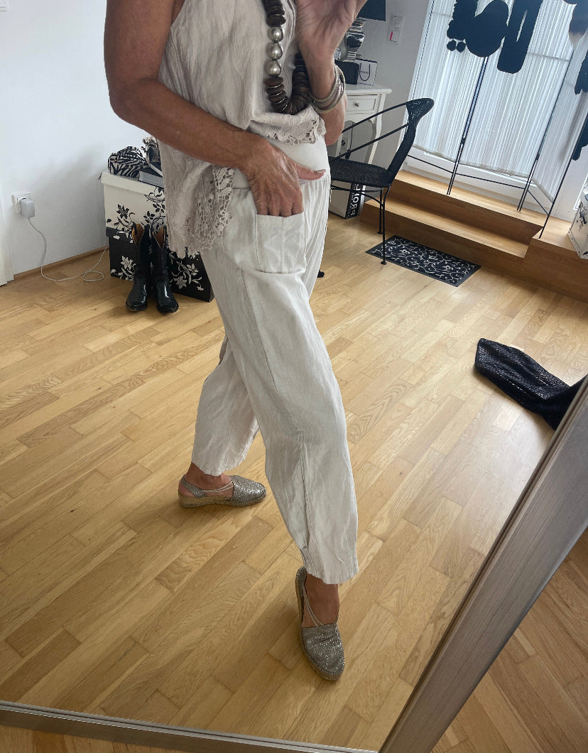Hose PEGGY beige XXXL €69,90; geniale Hose mit Wohlfühlgarantie
