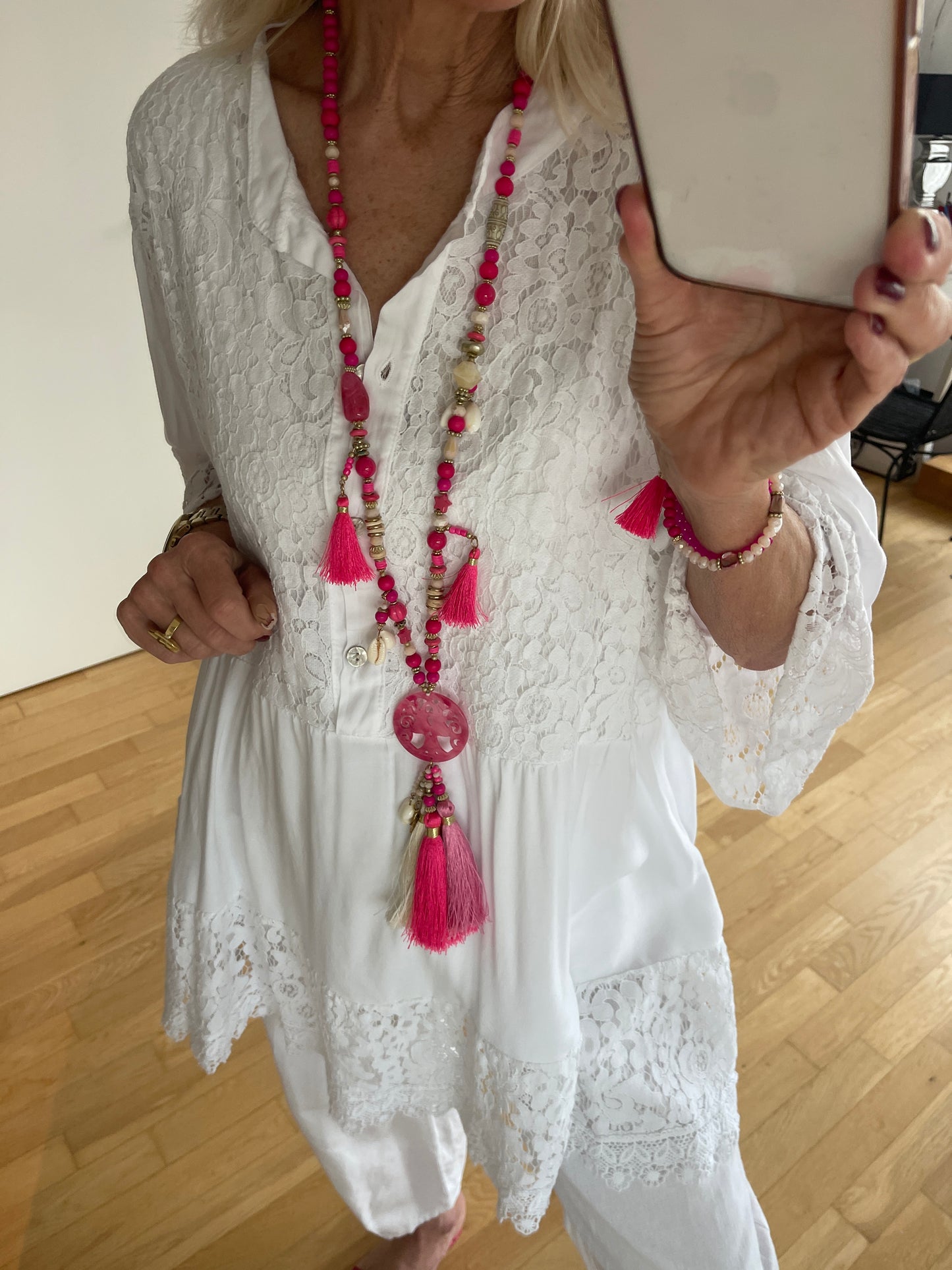 Tunika LENI white €89,90; herrliches, super schickes Modell für XXXL-Genussgrößen