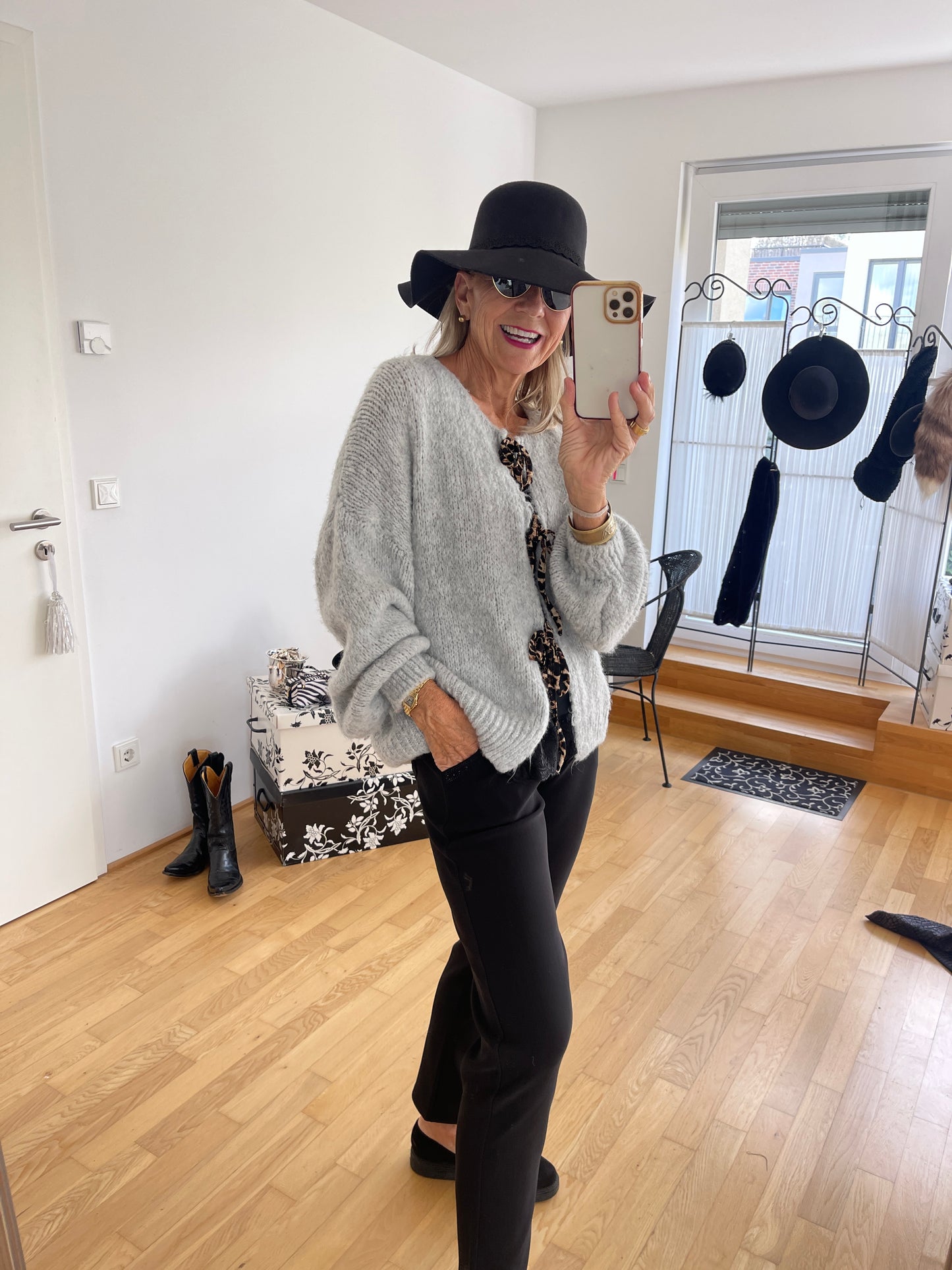 Jacke KOSCHKOSCH €89,90; perfekt und kuschelig für die Übergangszeit