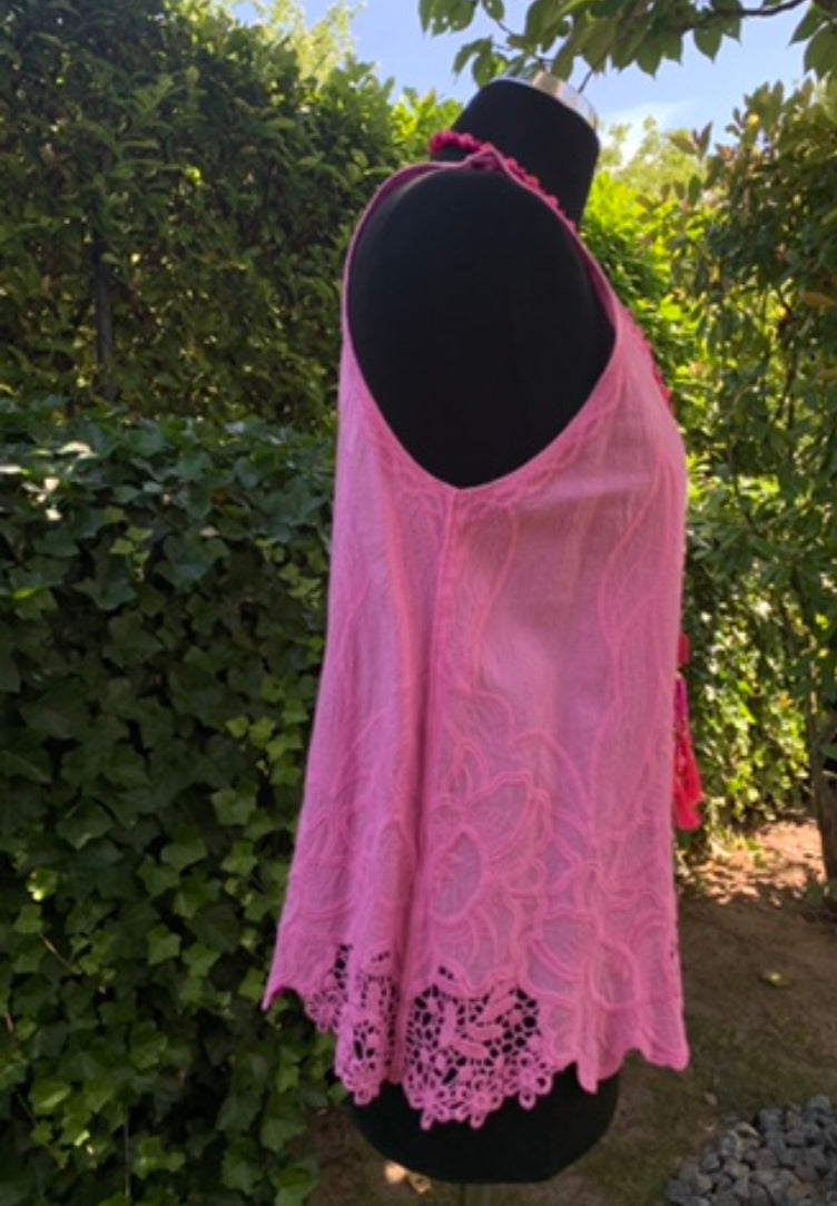 Oberteil/Top LISSY pink; jetzt €29,90 statt €59,90 im Super-Summer-Sale