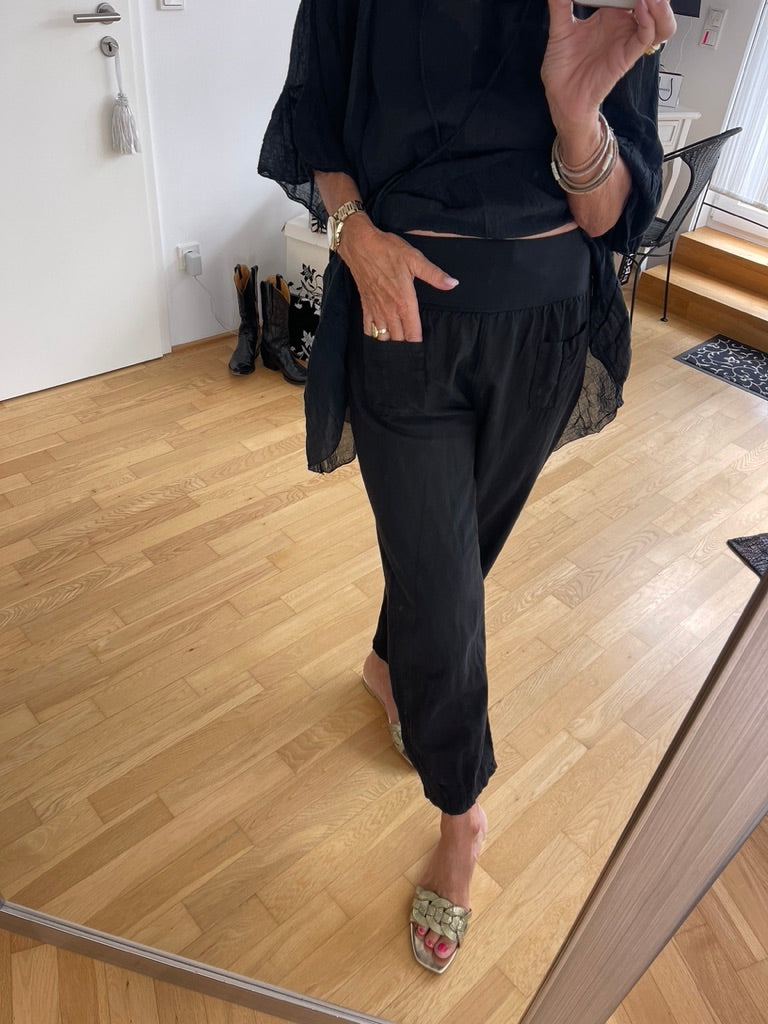 Hose PEGGY schwarz Gr. XXXL €49,90 im SUPER-SUMMER-SALE