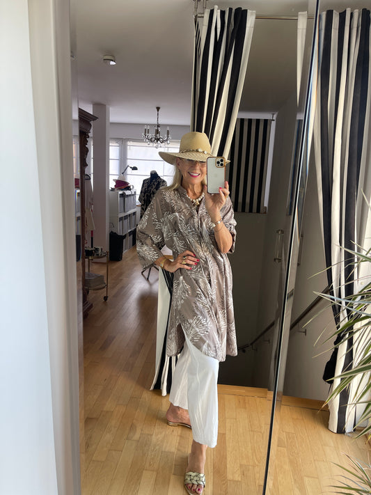 Tunika KARLI taupe; €49,90 statt €79,90 so edel uns so herrlich vielseitig