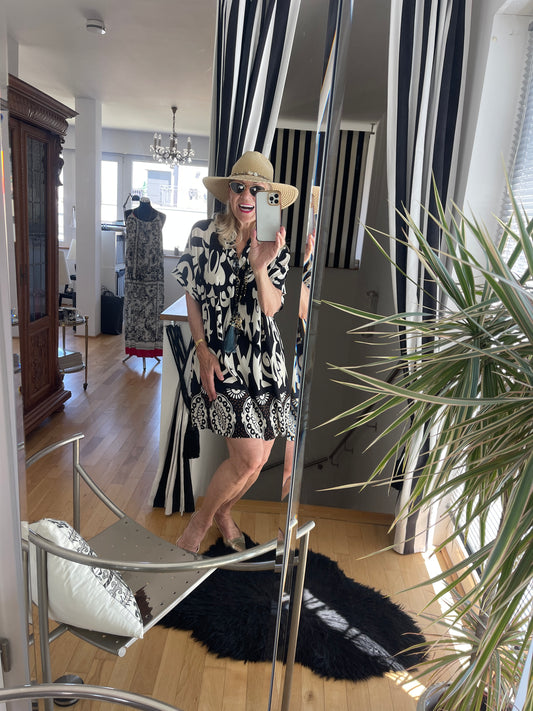 Tunika SULTA €89,90; ob als Longtunika oder als Kleid, das Modell ist einfach genial