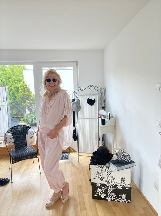 Hose Peggy rosé XXL; €69,90 … genialer Schnitt