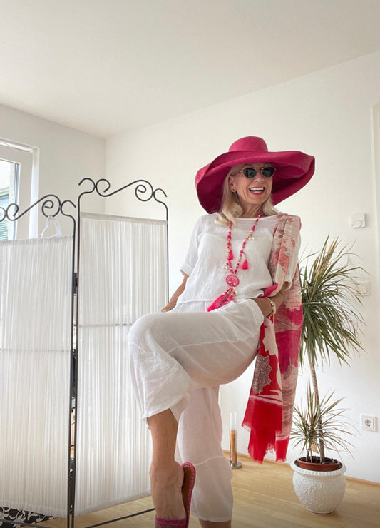 Hose MERLOT; €79,90 … perfekter Summer-Look