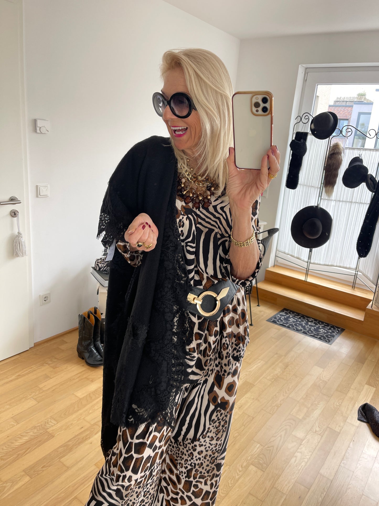 Oberteil/Tunika Eva €79,90; aktueller Style und Look, perfekt für den Übergang