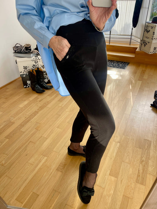 Hose VOYAGE black Gr. 4XL/5XL €69,90; perfekt sitzende & super edle Stretchhose für alle Gelegenheiten