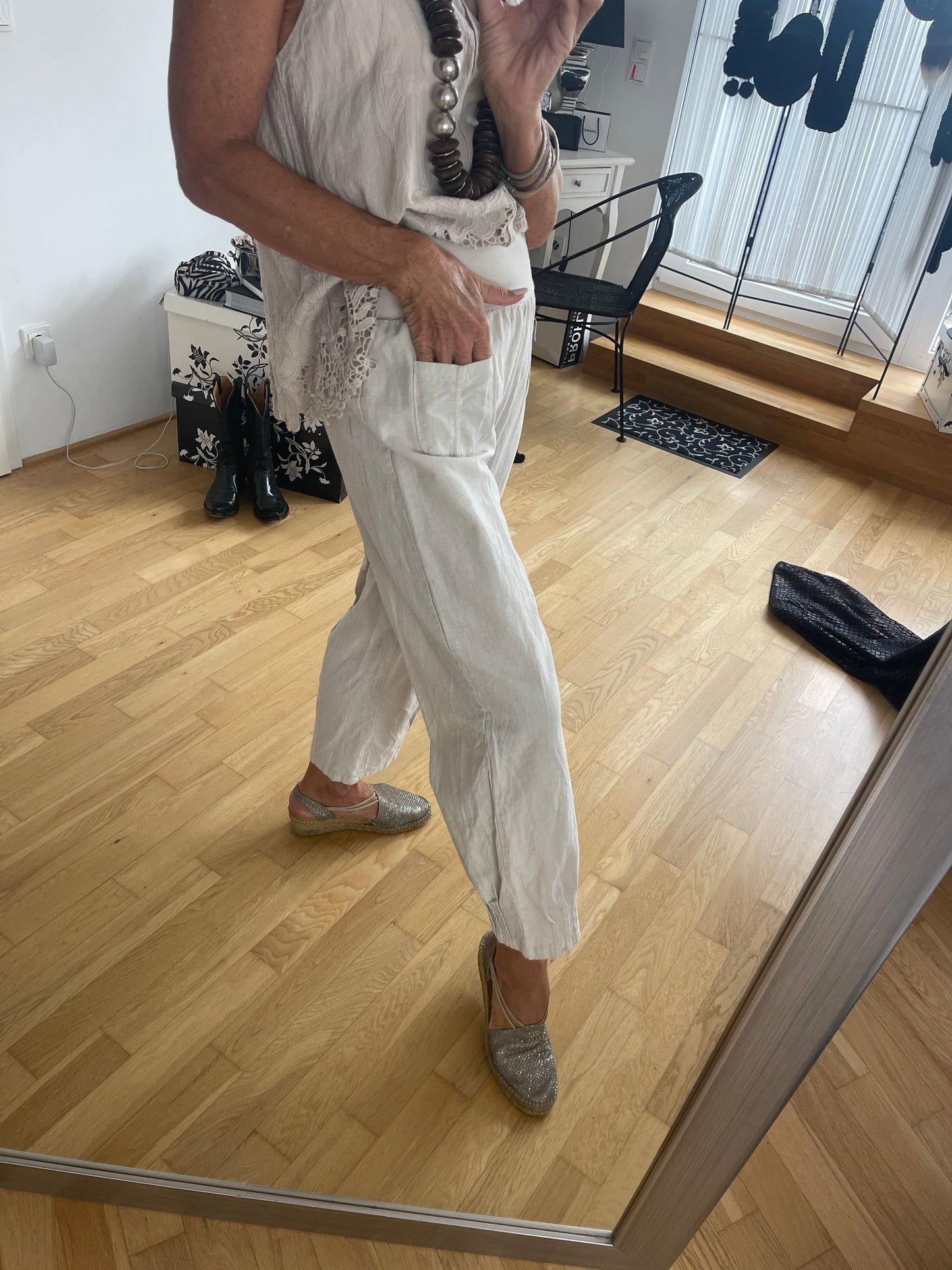 Hose PEGGY beige Gr. L €49,90 im ENDLESS-SUMMER-SALE