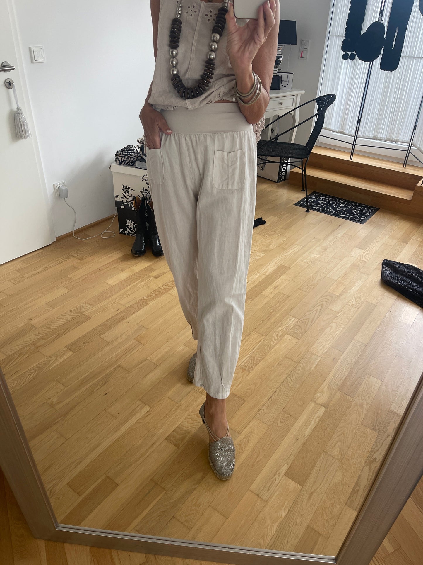 Hose PEGGY beige Gr. L €49,90 im ENDLESS-SUMMER-SALE