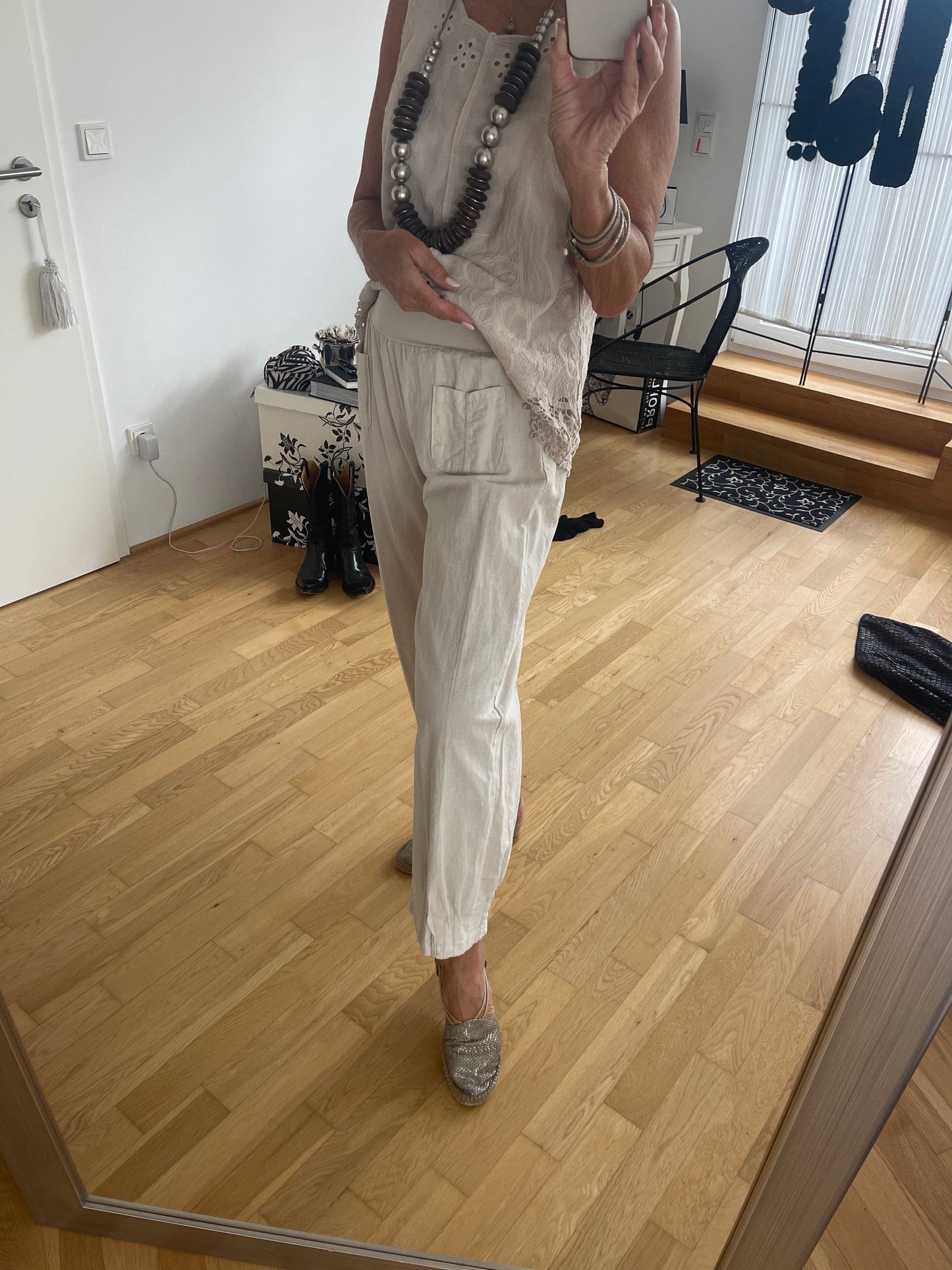 Hose PEGGY beige Gr. L €49,90 im ENDLESS-SUMMER-SALE