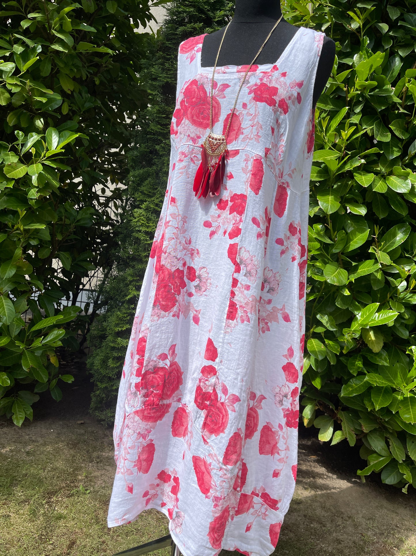 Kleid ORNELLA red Gr.XL €39,90 im ENDLESS-SUMMER-SALE