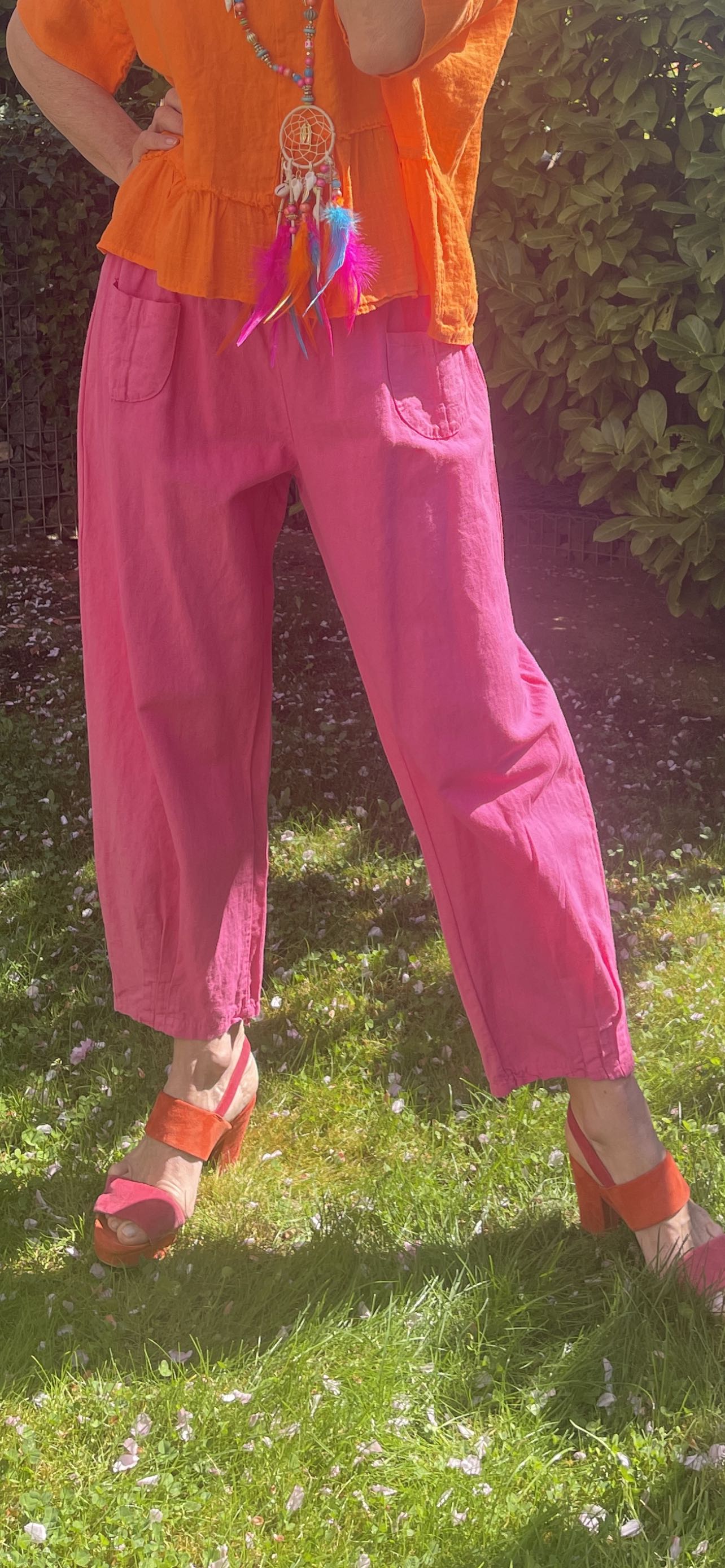 Hose PEGGY pink L €49,90 im SUPER-SUMMER-SALE