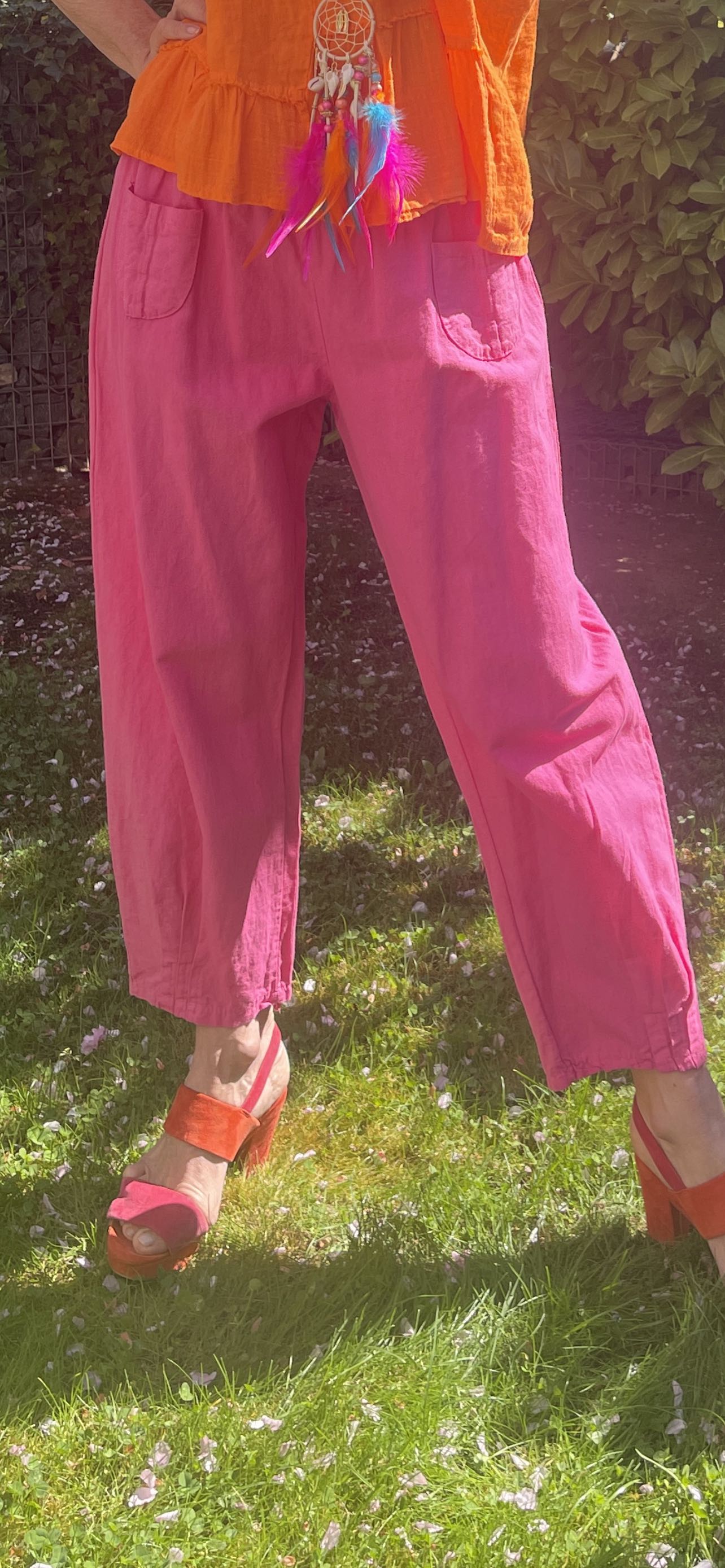 Hose PEGGY pink L €49,90 im SUPER-SUMMER-SALE
