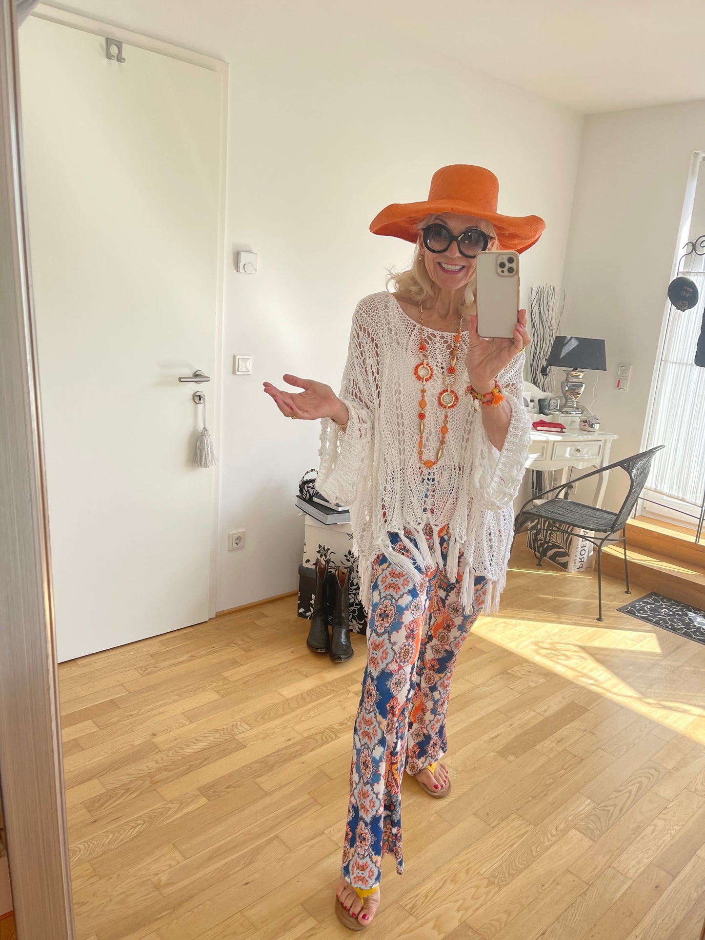 Pullover MARCH white Fransen jetzt €49,90 im ENDLESS-SUMMER-SALE