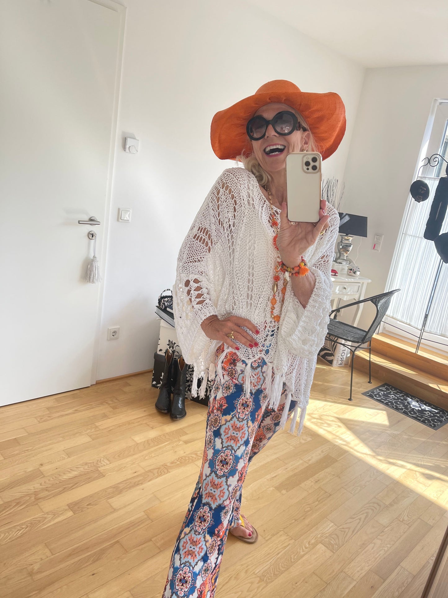 Pullover MARCH white Fransen jetzt €49,90 im ENDLESS-SUMMER-SALE