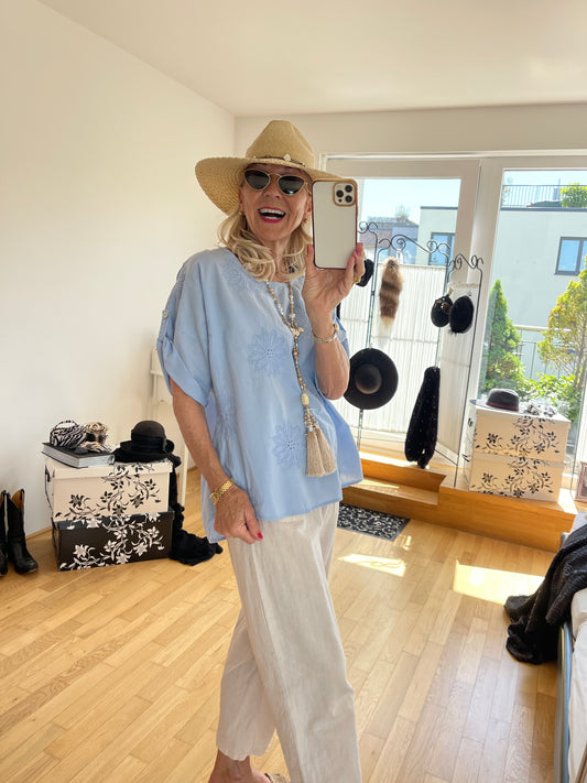 Oberteil PEPITA blue; jetzt €29,90 anstatt €59,90 im Super Summer Sale