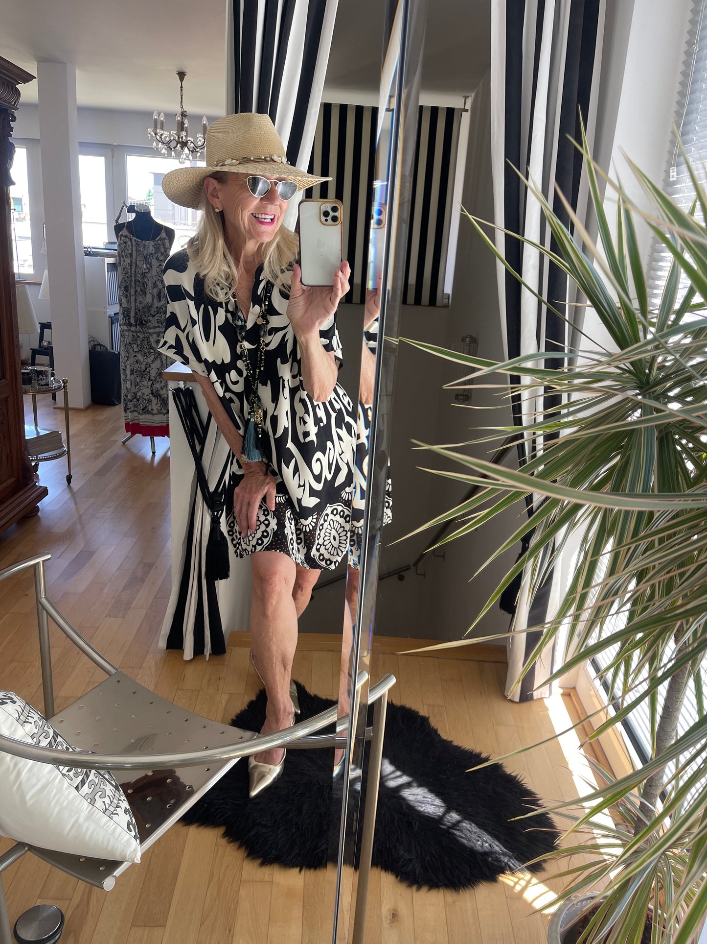 Tunika SULTA €89,90; ob als Longtunika oder als Kleid, das Modell ist einfach genial