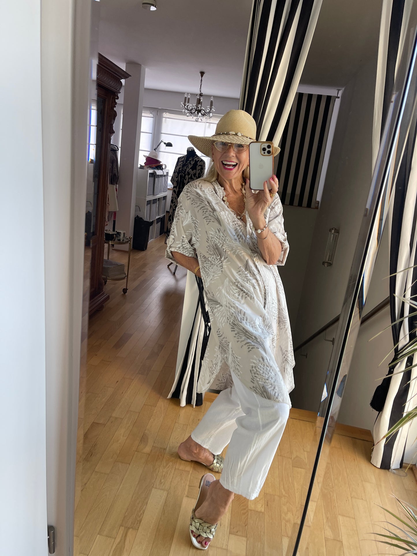 Tunika KARLI beige; €49,90 statt €79,90, … sooo herrlich lässig und vielseitig